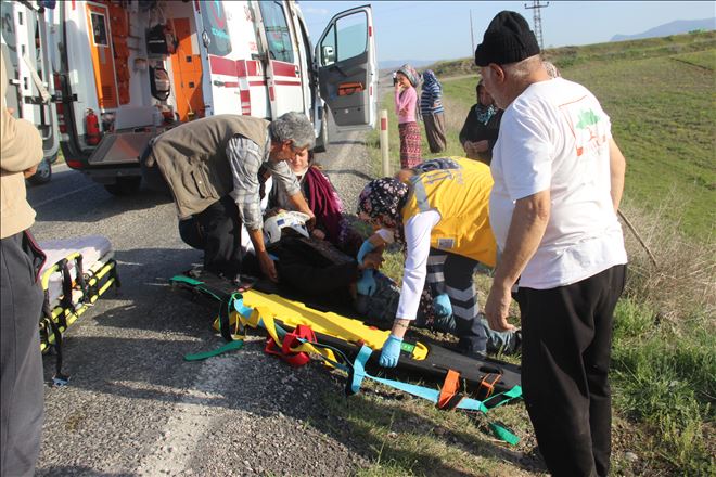 SÜT BİDONU KAZAYA SEBEP OLDU