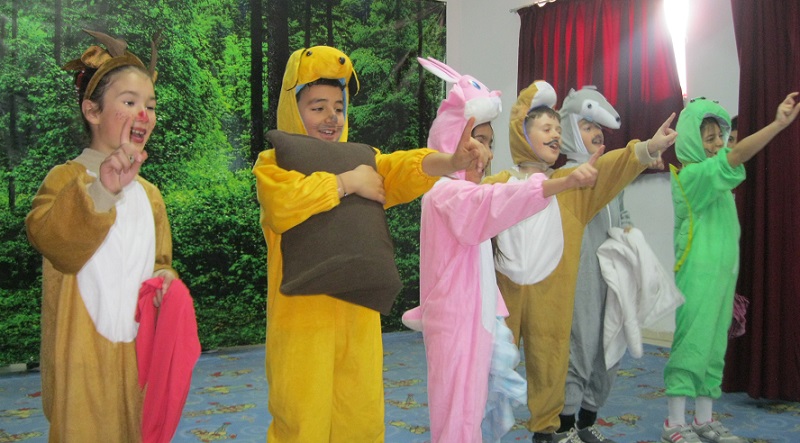 MİNİKLERDEN GÜZEL PERFORMANS