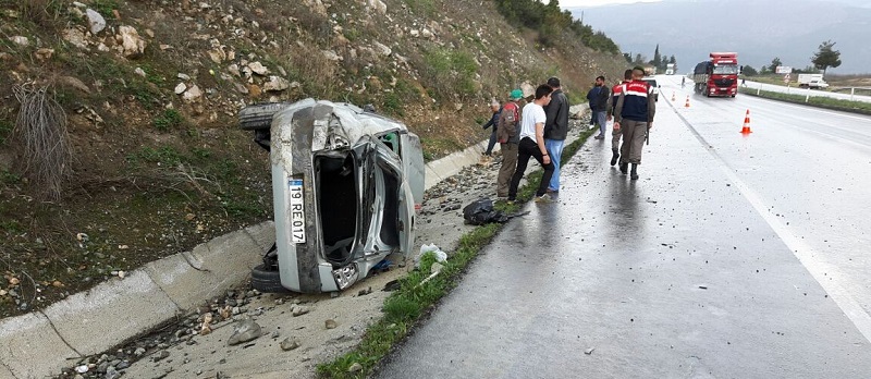15 YAŞINDAKİ ÇOCUK KAZAYA KARIŞTI