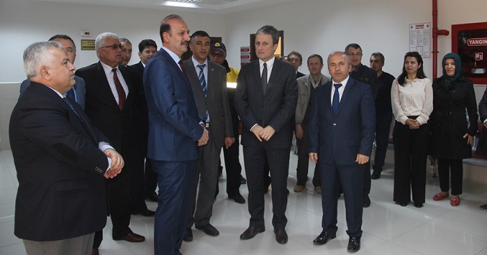 ADALET SARAYINA PTT ŞUBESİ AÇILDI