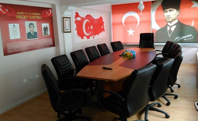 ŞEHİDİN İSMİ TOPLANTI SALONUNA VERİLDİ