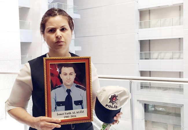 ŞEHİT POLİSİN EŞİ BÖYLE SESLENDİ
