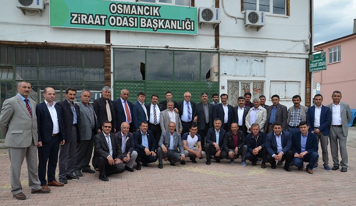 ÇİFTÇİLERİN SORUNLARI OSMANCIK’TA GÖRÜŞÜLDÜ