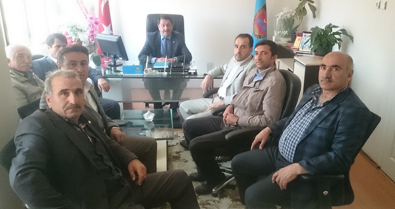 MUHTARLARDAN ŞOFÖRLER ODASINA ZİYARET