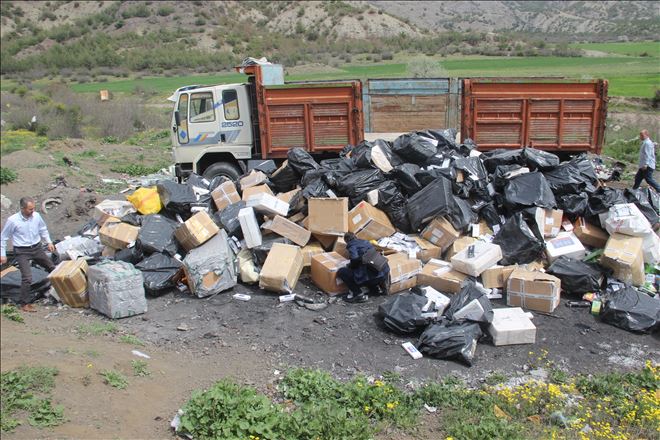 ÇORUM’DA KAÇAK SİGARALAR BÖYLE İMHA EDİLDİ