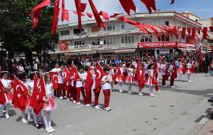 SUNGURLU’DA 23 NİSAN COŞKUYLA KUTLANDI