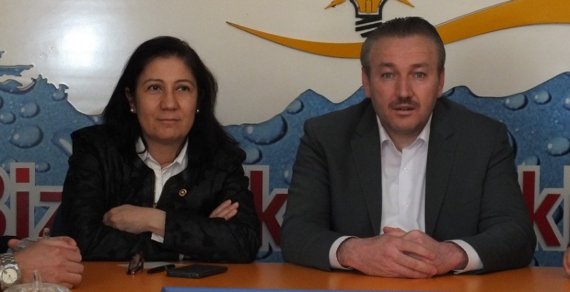 CERİTOĞLU İLÇE TEŞKİLATINI ZİYARET ETTİ