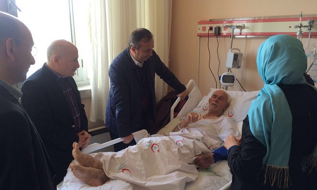 CEYLAN’DAN HASTALARA MORAL ZİYARETİ