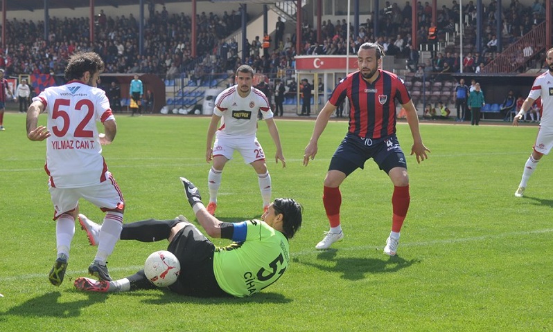 ÇORUM BELEDİYE BERABERE KALDI