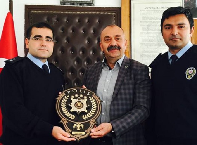 EMNİYET’TEN İSBİR’E TEŞEKKÜR ZİYARETİ