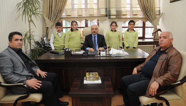 YEREL YÖNETİCİLERİ ZİYARET ETTİLER