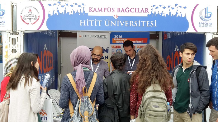 HİTİT ÜNİVERSİTESİ BAĞCILARDA TANITILDI
