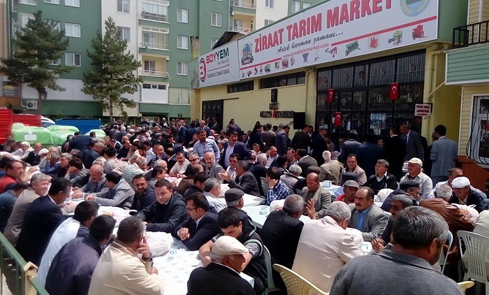 SUNGURLU’DA YAĞMUR DUASI YAPILDI