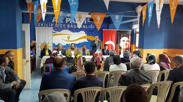 AK PARTİ’DEN İSKİLİP TEŞKİLATINA ZİYARET