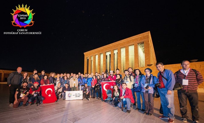 ÇORUMLU FOTOĞRAFÇILAR ANITKABİR’DE