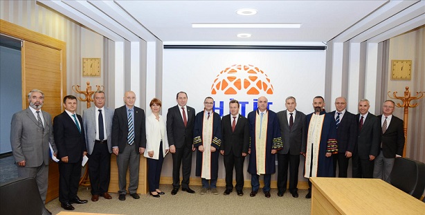 GÖREVDE YÜKSELENLER CÜBBELERİNİ GİYDİ