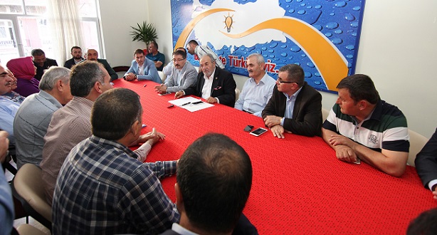 AK PARTİ OSMANCIK İLÇEDANIMA MECLİSİ TOPLANTISI YAPILDI (M. MUTTALİP YALÇIN/ÇORUM-İHA)