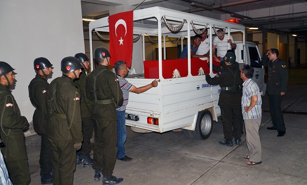 MARDİN'DE ŞEHİT OLAN ASTSUBAY ÜST ÇAVUŞ MUSTAFA AYNA'NIN CENAZESİ ÇORUM'UN OSMANCIK İLÇESİNE GETİRİLDİ. (İHA/ÇORUM-İHA)