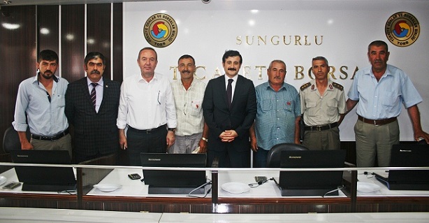 ÇORUM’DA YILIN İLK MAHSULLERİ ÇIKTI