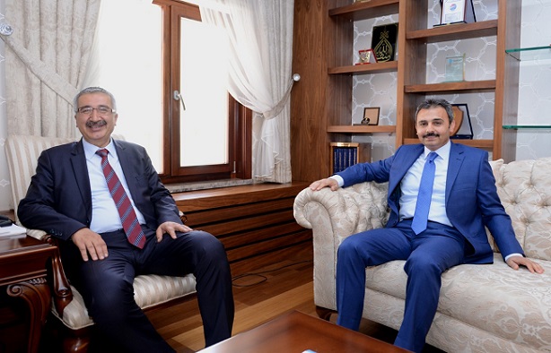 KÜLCÜ’DEN YENİ VALİ’YE ZİYARET