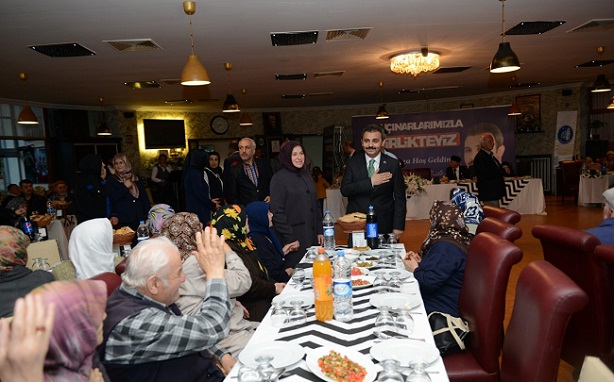 GÖNÜL SOFRASINDA İFTAR YAPTILAR
