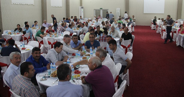 ESNAF VE SANATKARLAR İFTARDA BULUŞTU