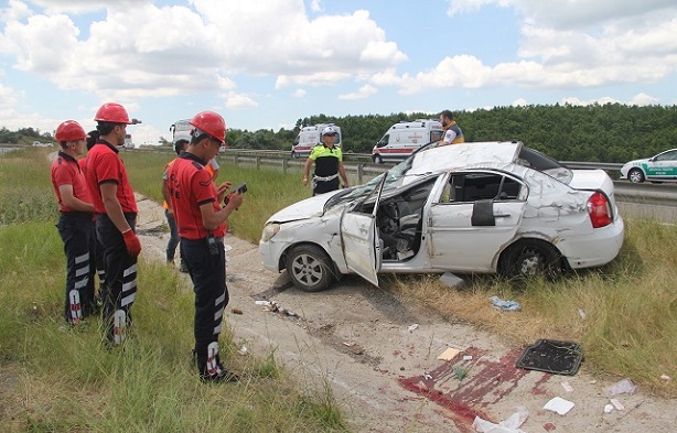 ÇORUMLU MİNİĞİN KAZADA PARMAĞI KOPTU