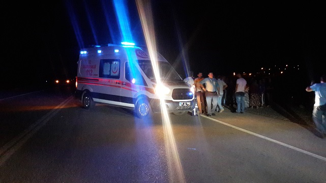 ÇORUM’DA OTOMOBİL ÇARPAN KİŞİ ÖLDÜ