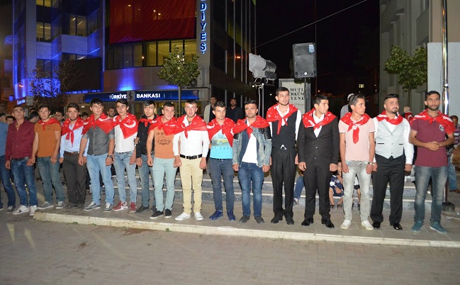 ALACA BELEDİYESİ TARAFINDAN 96/3 TERTİP ASKERLERE UĞURLAMA TÖRENİ DÜZENLENDİ (İHA/ÇORUM-İHA)