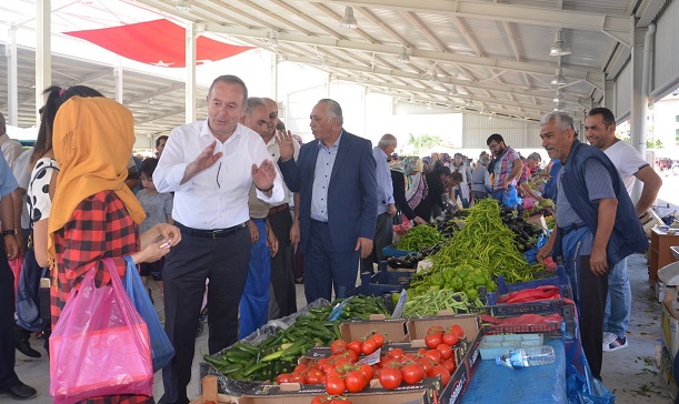 SUNGURLU’DA KAPALI PAZAR HİZMETE AÇILDI