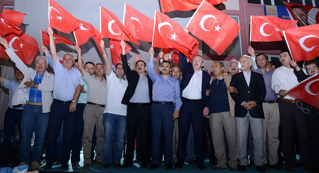 BAŞKAN KÜLCÜ, MİLLET DESTAN YAZDI