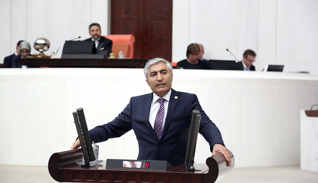 MİLLETVEKİLİ HÜSEYİN FİLİZ, 28. MEKANİZE PİYADE TUGAYININ ÇANKIRI'YA TAŞINACAĞINI AÇIKLADI. (MEHMET TÜRK/ÇANKIRI-İHA)
