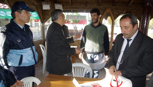 ÇORUM’DA 1400 İŞYERİNE SİGARA DENETİMİ