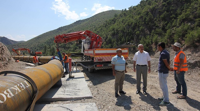 İLÇE HALKI 2017 YILINDA ARITILMIŞ SU İÇECEK