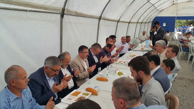 MİLLİ İRADE ŞEHİDİNİN MEVLİDİNE KATILDILAR