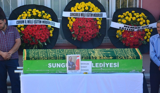ÖZDEMİR HAYATINI KAYBETTİ (SERKAN ŞANSEVER/ÇORUM-İHA)