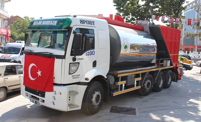 SUNGURLU'DA ASFALTSIZ YOL KALMAYACAK (SERKAN ŞANSEVER/ÇORUM-İHA)