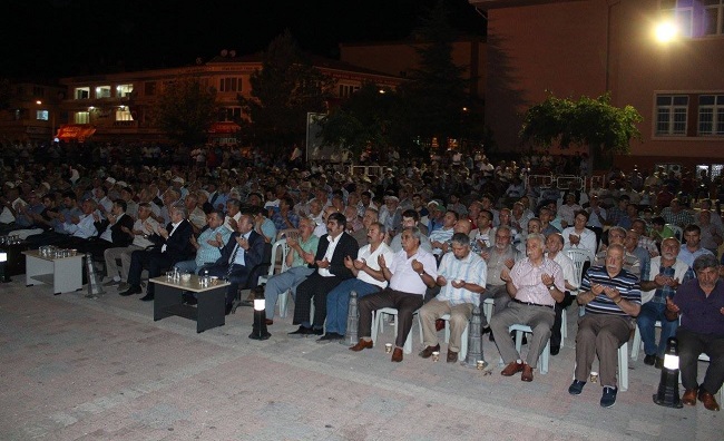 ÇOK SAYIDA VATANDAŞ KATILDI (SERKAN ŞANSEVER/ÇORUM-İHA)