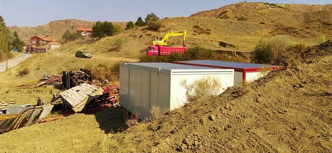 UĞURLUDAĞ’DA TOKİ ÇALIŞMALARI BAŞLADI