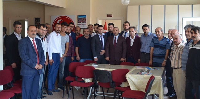 MHP YENİ İLÇE YÖNETİMİ (SERKAN ŞANSEVER/ÇORUM-İHA)