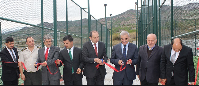 ŞEHİT ÖMER HALİSDEMİR'İN ADININ VERİLDİĞİ SPOR TESİSİNİN AÇILIŞI GERÇEKLEŞTİRİLDİ. (İSMAİL KABAKDERE/ÇORUM-İHA)
