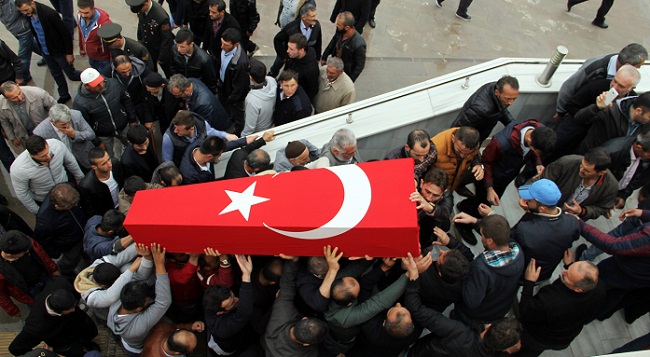 ÇORUMLU ŞEHİT GÖZYAŞLARIYLA UĞURLANDI