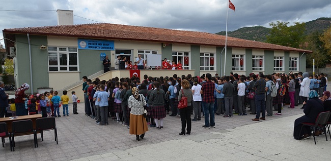 TÖRENDE DUA EDİLDİ. (İSMAİL KABAKDERE/ÇORUM-İHA)