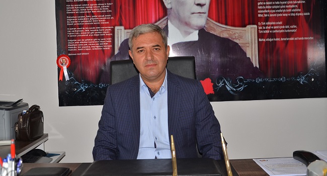 OKUL MÜDÜRÜ SEFA KAYALI (İSMAİL KABAKDERE/ÇORUM-İHA)