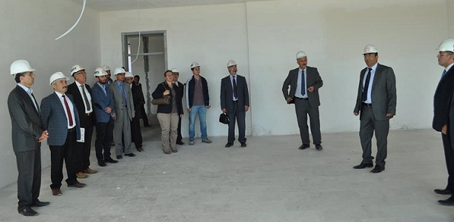 KAMPÜS ÇALIŞMALARINI İNCELEDİLER