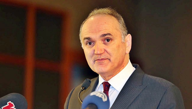 BİLİM SANAYİ VE TEKNOLOJİ BAKANI FARUK ÖZLÜ, BAŞKANLIK SİSTEMİ VE YENİ ANAYASA HAKKINDA AÇIKLAMA DA BULUNDU. (M. MUTTALİP YALÇIN/ÇORUM-İHA)