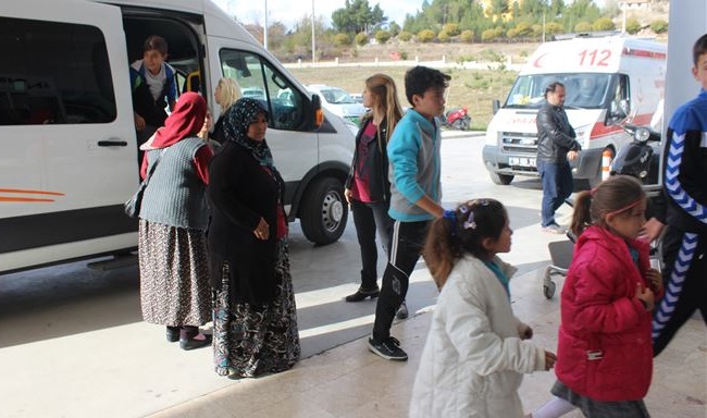 ÇORUM’DA 110 ÖĞRENCİ ZEHİRLENDİ