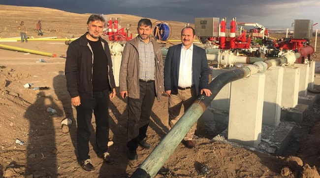 ALACA’DA DOĞALGAZ HEYECANI BAŞLADI