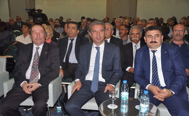 CHP GENEL BAŞKAN YARDIMCISI BÜLENT TEZCAN, PARTİSİNİN ÇORUM İL BAŞKANLIĞI TARAFINDAN DÜZENLENEN DANIŞMA MECLİSİ TOPLANTISINA KATILDI. (M. MUTTALİP YALÇIN/ÇORUM-İHA)