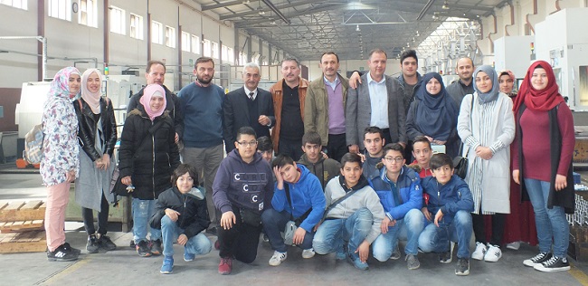 ÇORUM SANAYİSİNE HAYRAN KALDILAR